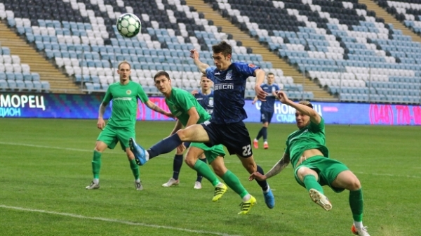 Футбол. Первая лига: «Черноморец» — «Авангард» — 3:1 (+пресс-конференция)