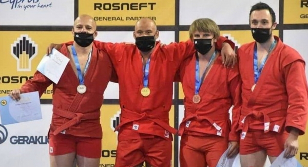 Самбо. Одесситы завоевали три медали чемпионата Европы