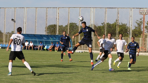 Футбол. Тренировочный матч: «Черноморец» — «Балканы» — 2:0