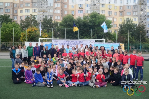 В Южном состоялся масштабный олимпийский урок с участием Жана БЕЛЕНЮКА и Николая МИЛЬЧЕВА