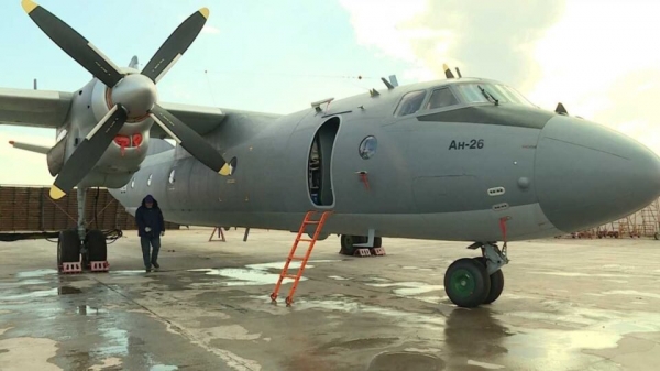 В Запорожской области разбился гражданский Ан-26