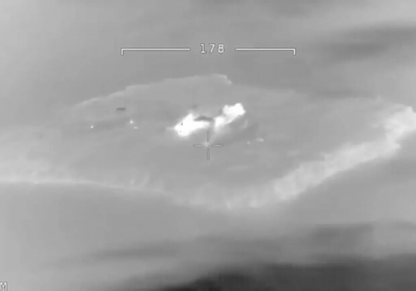 В сети появилось видео того, как ВСУ наносят удары по Змеиному