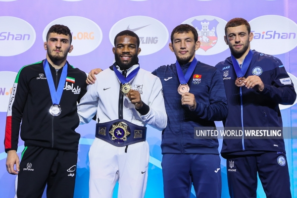 Спортивна боротьба. Одеський спортсмен вперше став бронзовим призером чемпіонату світу