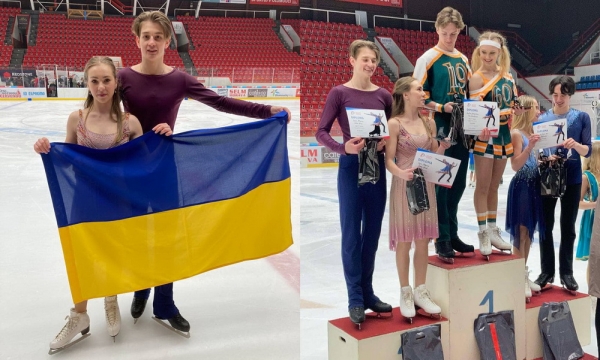 Фігурне катання. Одеські спортсмени завоювали 4 медалі на двох міжнародних турнірах