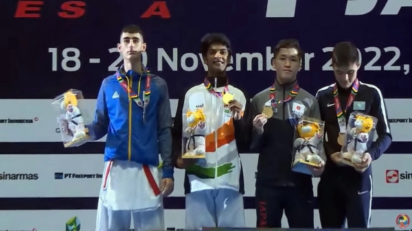 Карате. 18-річний одеський спортсмен завоював срібну медаль на великому міжнародному турнірі