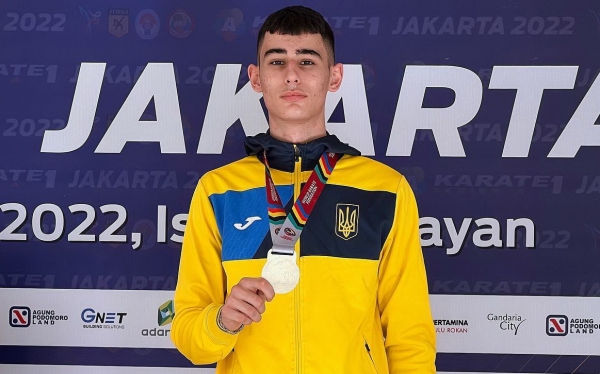 Карате. 18-річний одеський спортсмен завоював срібну медаль на великому міжнародному турнірі