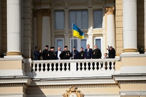 Одессу посетил предстоятель ПЦУ: он освятил купол кафедрального собора
