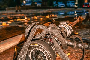 В центре Одессы вспыхнул пожар в кафе: загорелась вытяжная труба