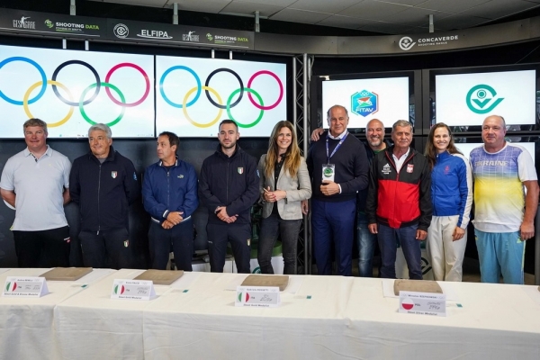 Олімпійський чемпіон українець Микола МІЛЬЧЕВ увіковічений на стіні слави у світовому центрі стендової стрільби